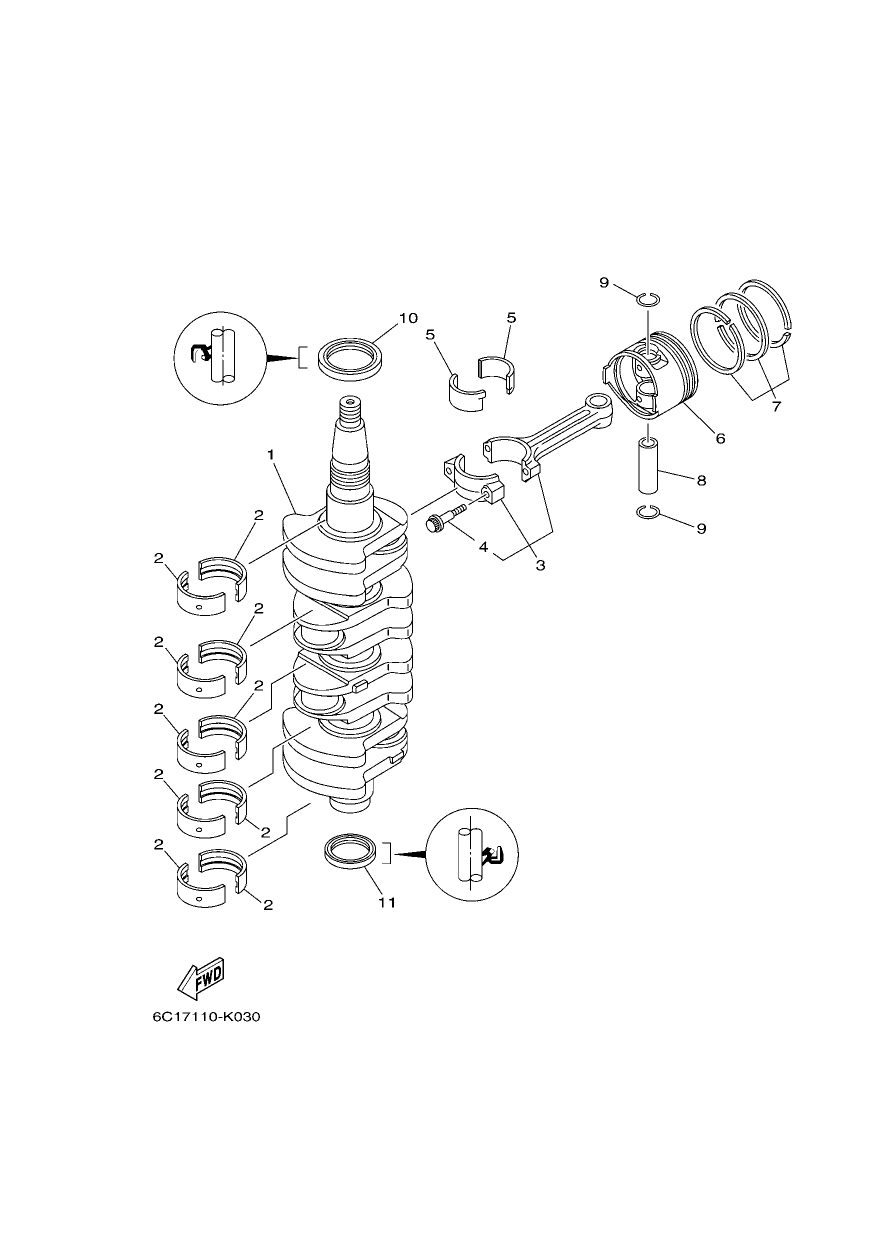 CRANKSHAFT & PISTON