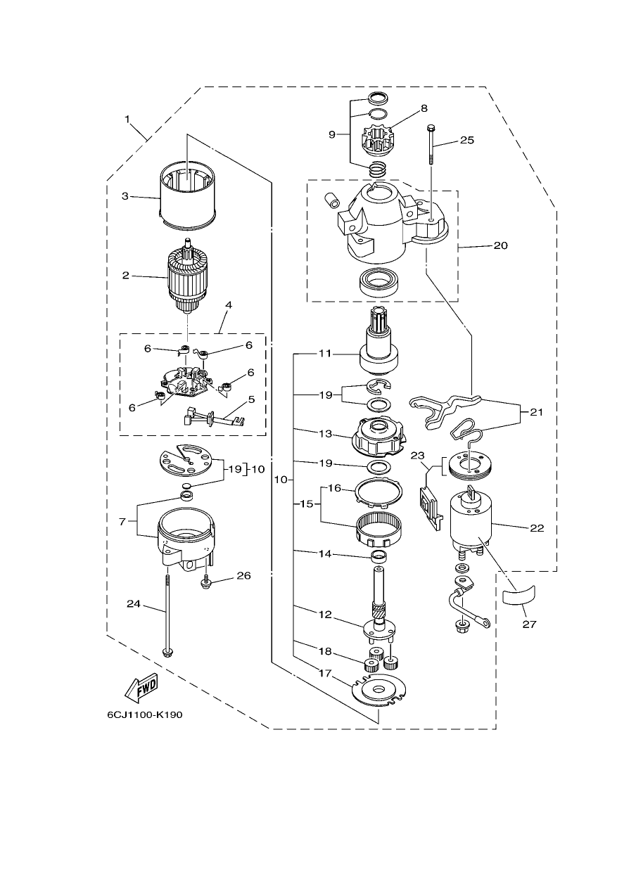 STARTING MOTOR