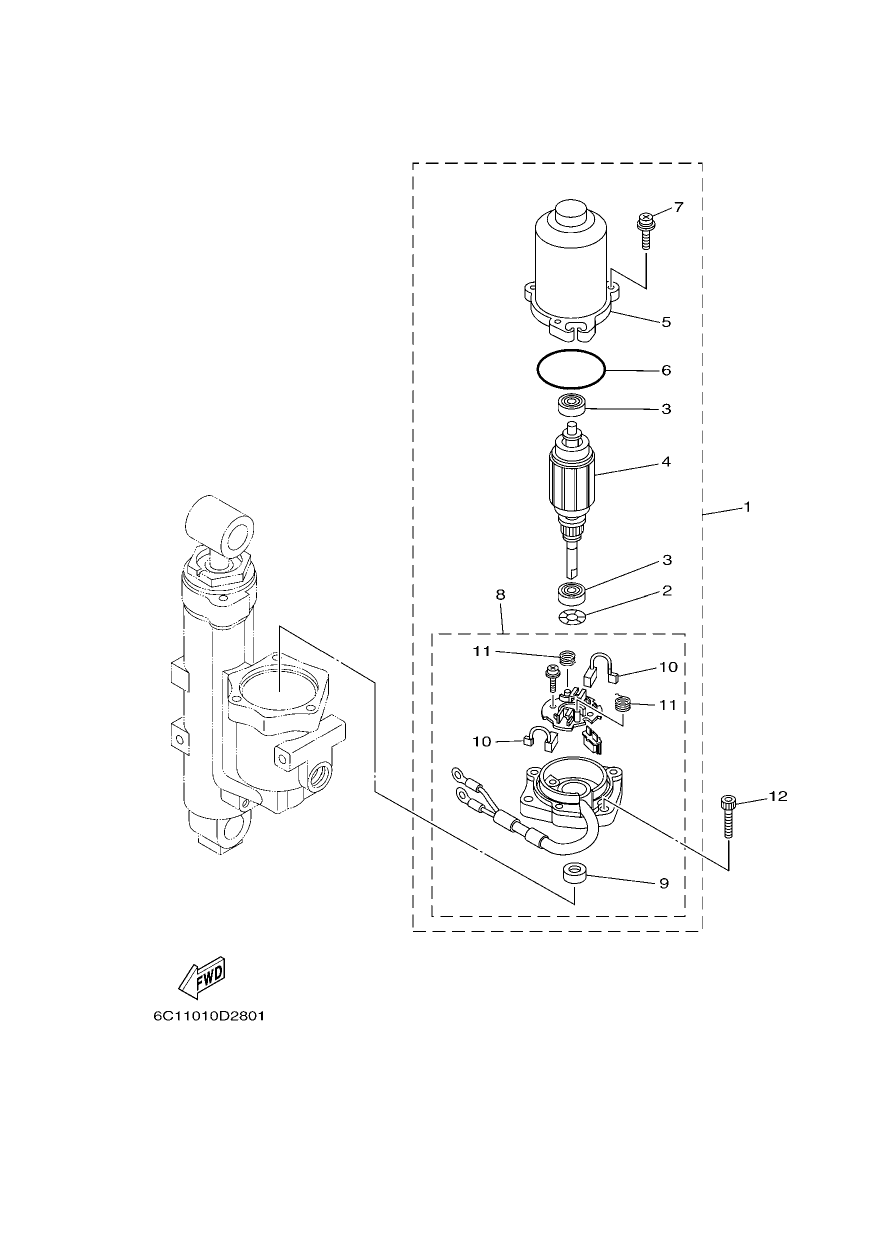 POWER TRIM & TILT ASSY 2