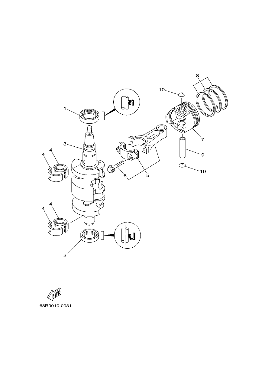 CRANKSHAFT & PISTON