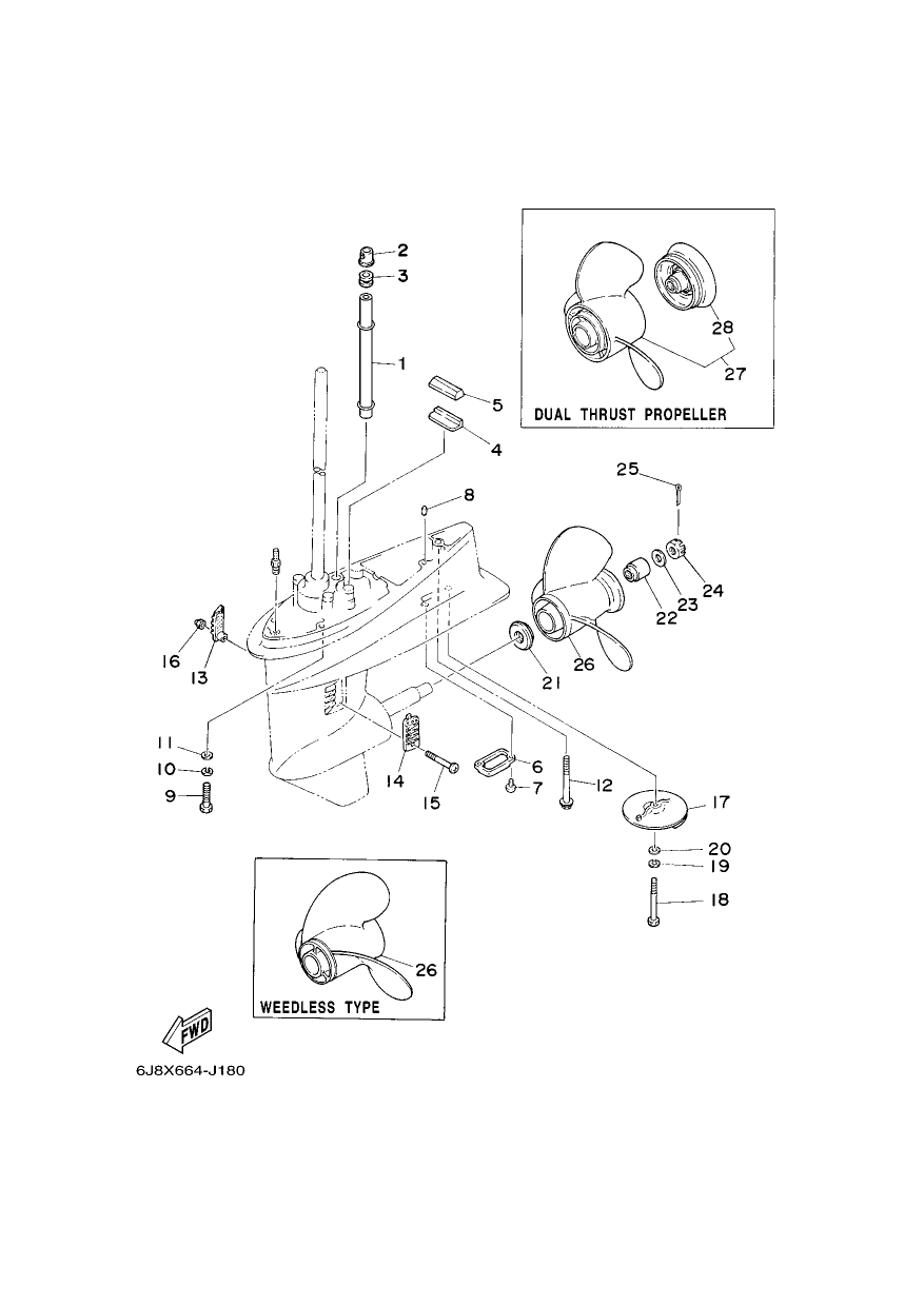 LOWER CASING & DRIVE 2 — 30DMHO’13 – 6CTA 2013