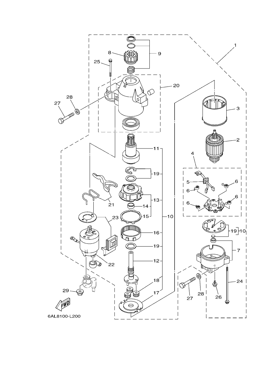 STARTING MOTOR