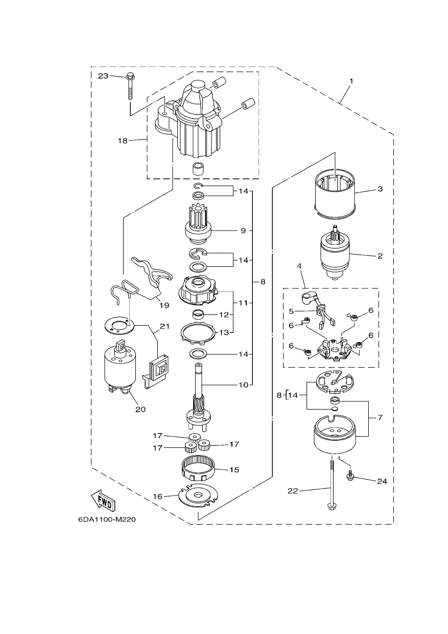 STARTING MOTOR