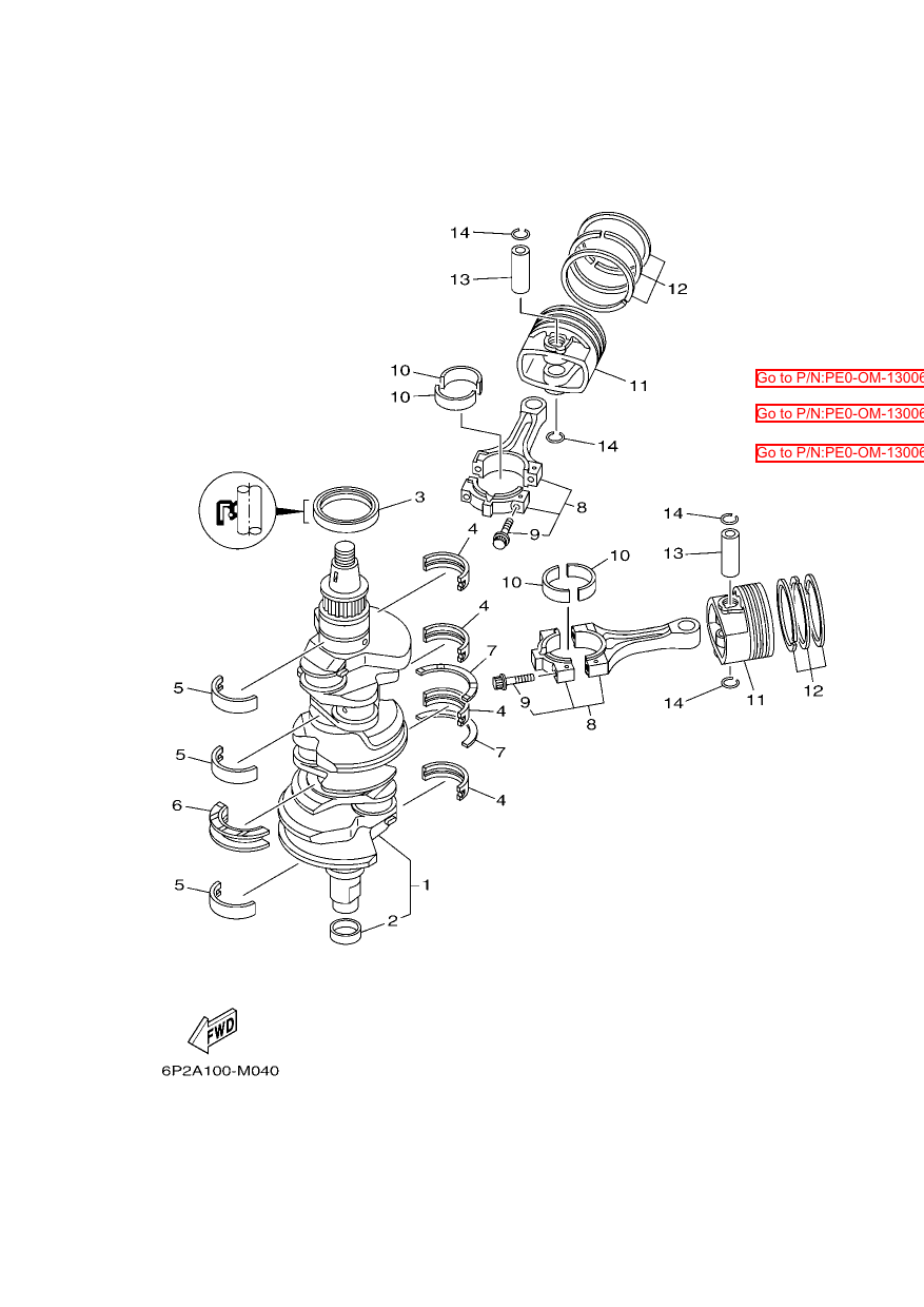 CRANKSHAFT & PISTON