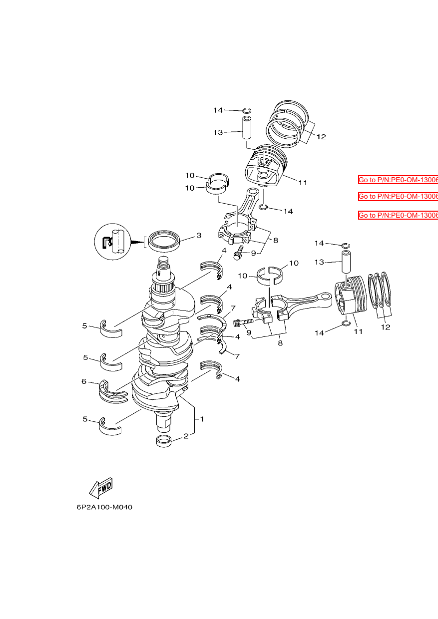 CRANKSHAFT & PISTON