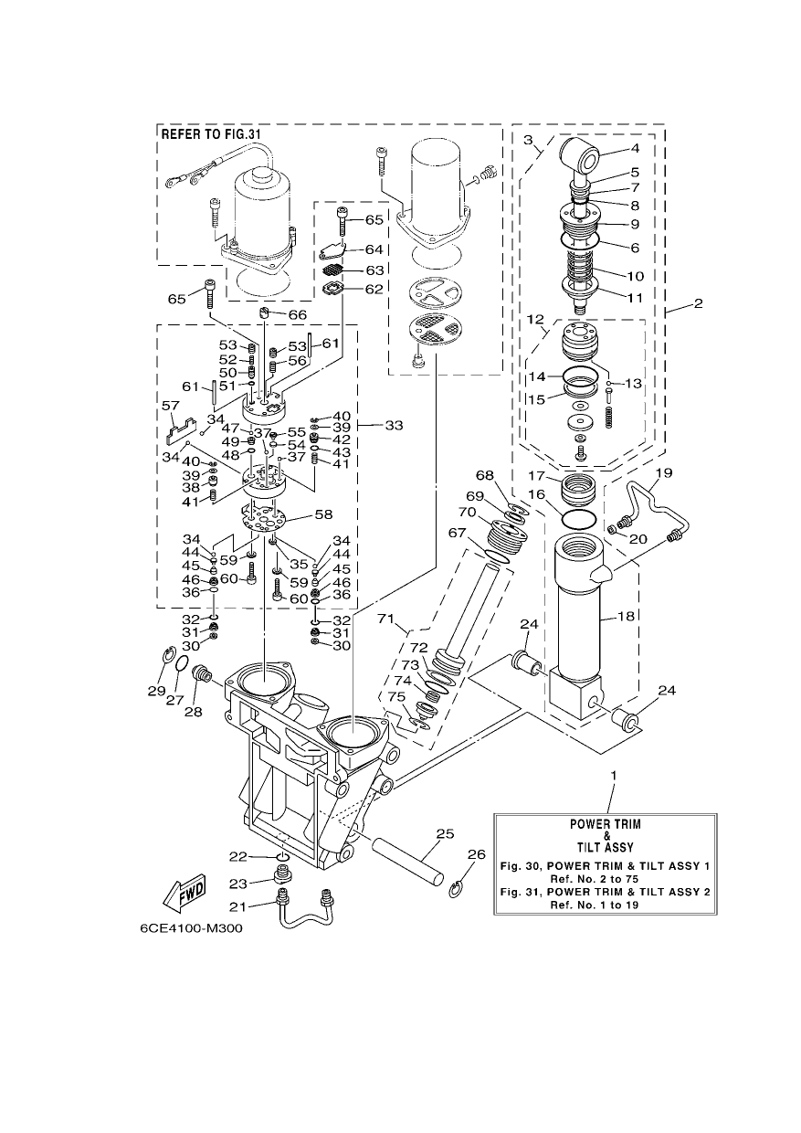 POWER TRIM & TILT ASSY 1