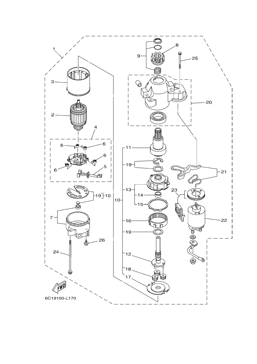STARTING MOTOR