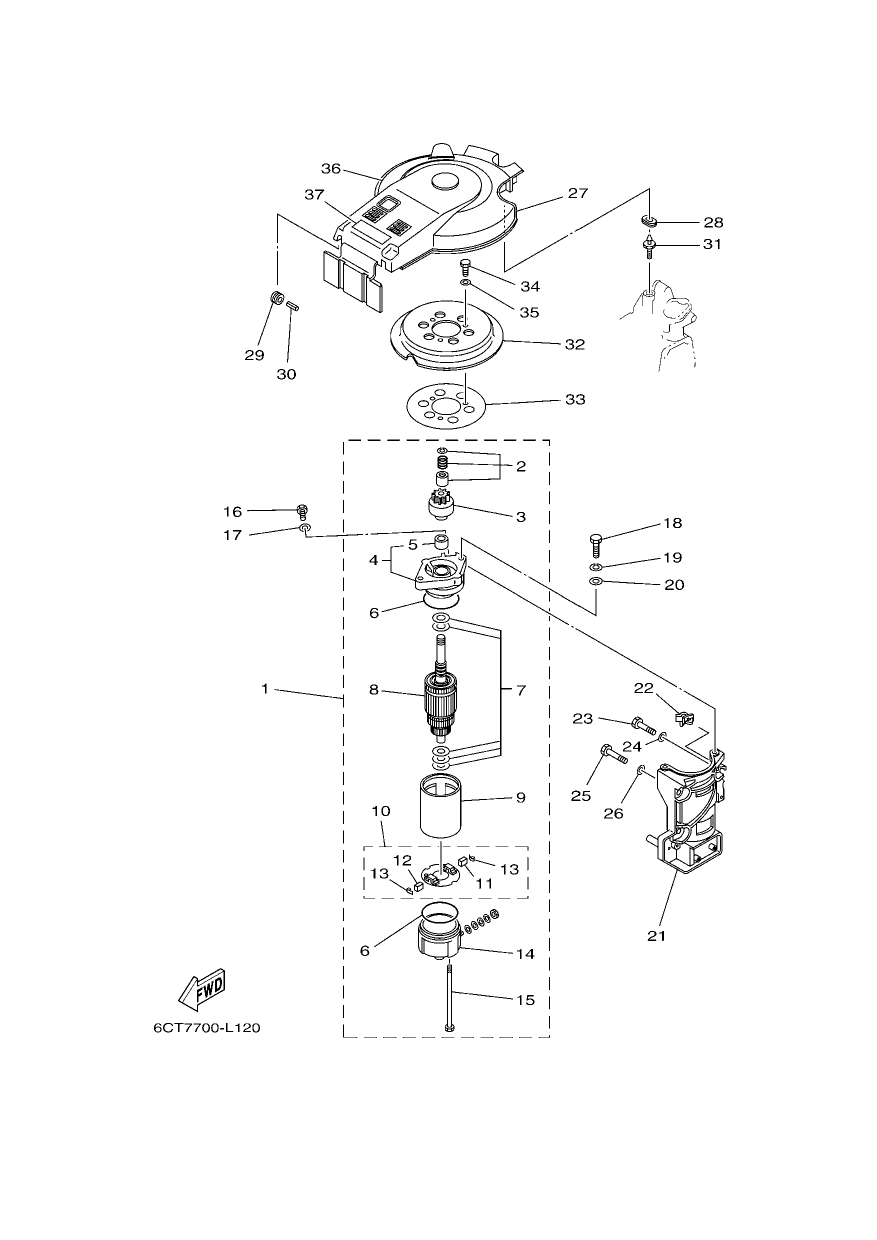 STARTING MOTOR
