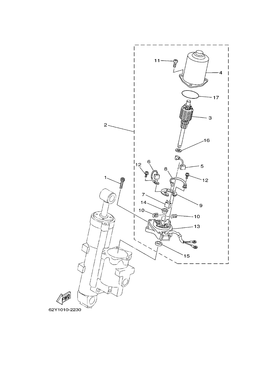 POWER TRIM & TILT ASSY 2