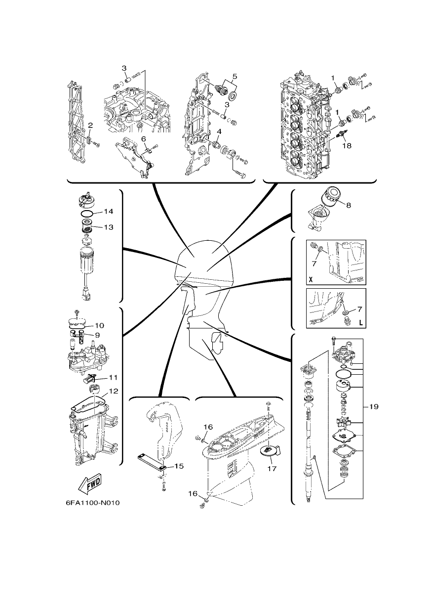 SCHEDULED SERVICE PARTS — F175AET’14 – 6FA1 2014