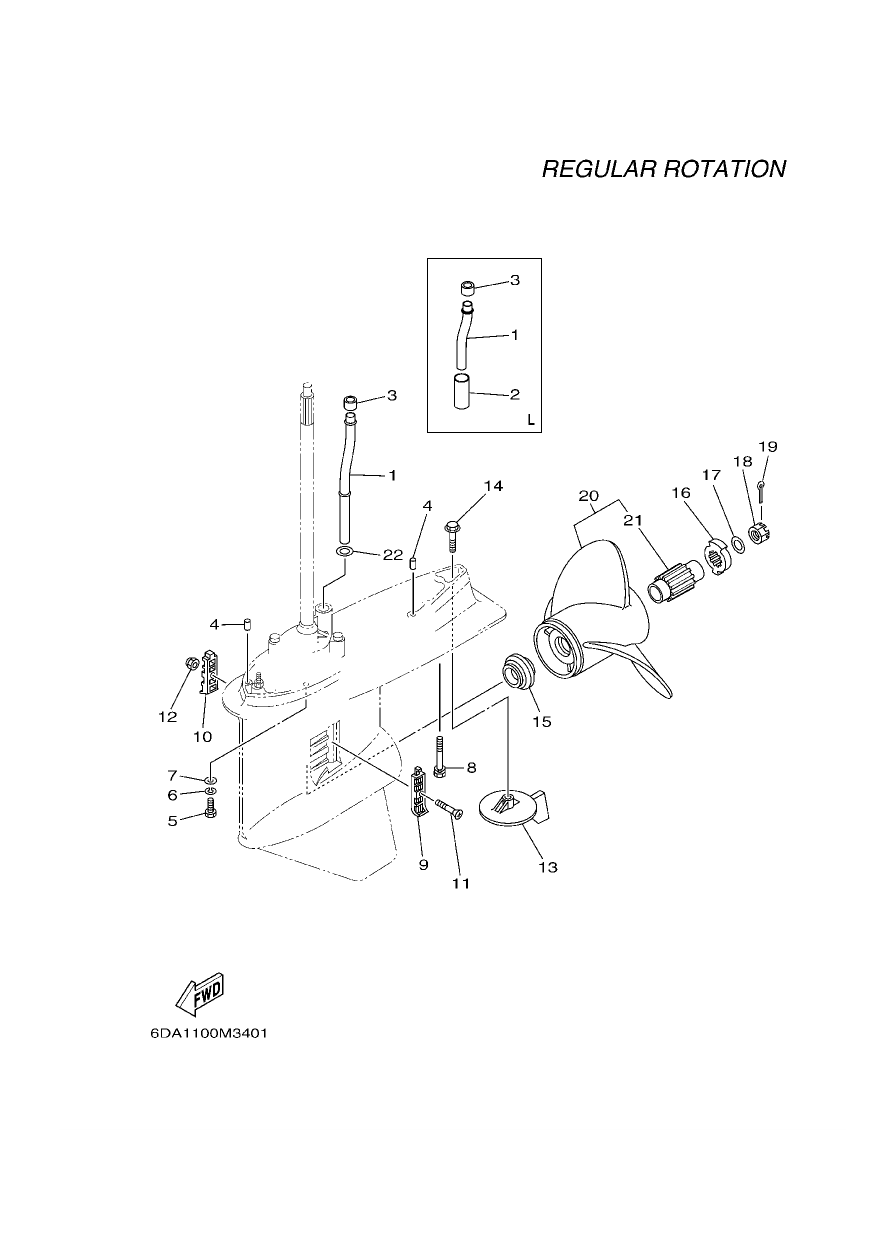 LOWER CASING & DRIVE 2