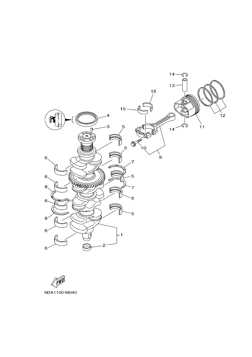 CRANKSHAFT & PISTON