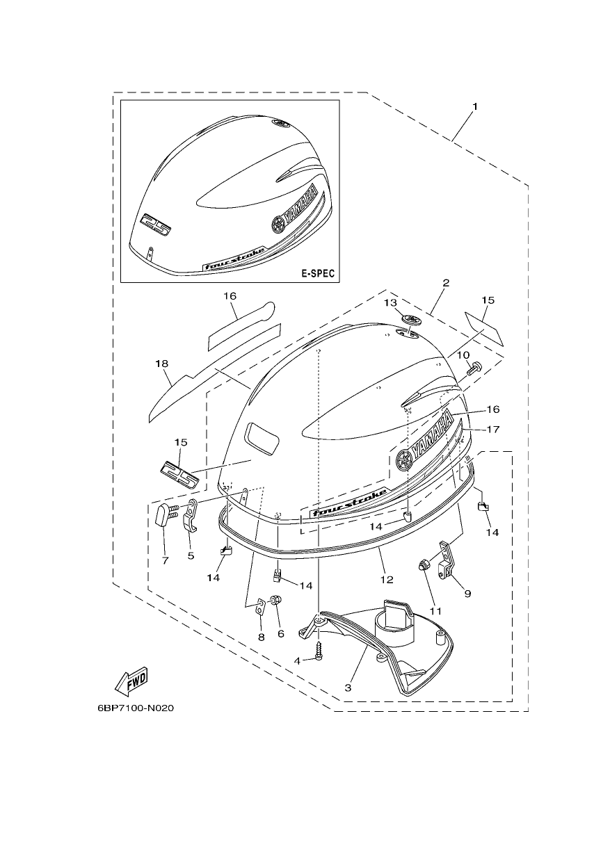 TOP COWLING