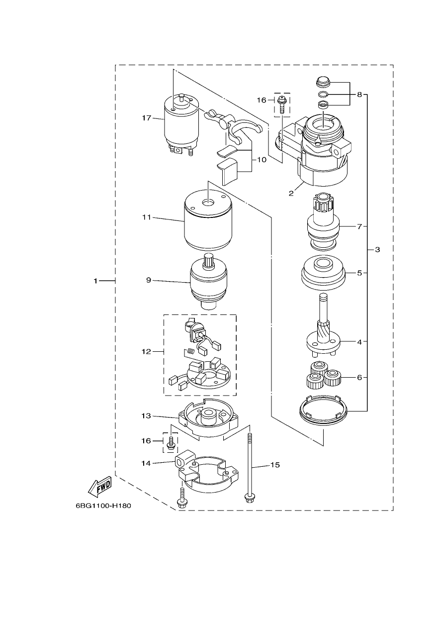 STARTING MOTOR