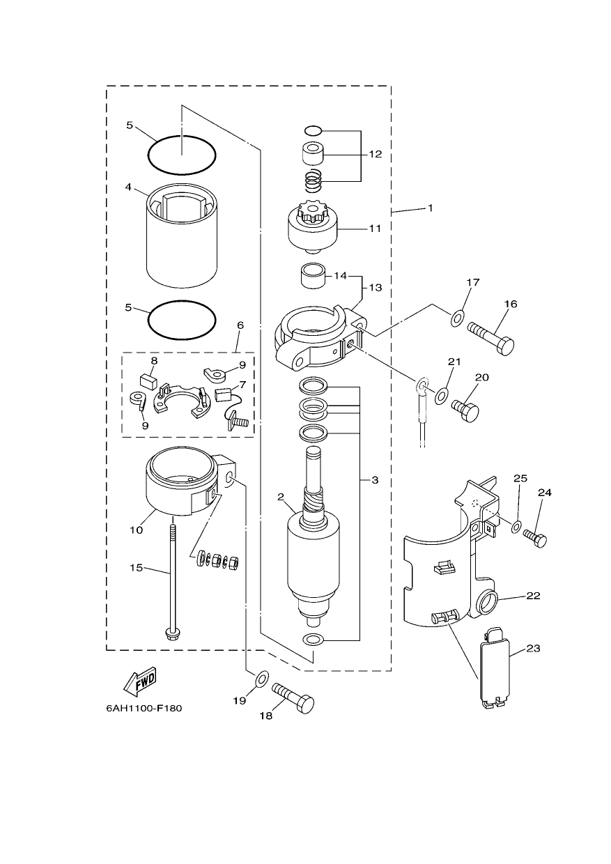 STARTING MOTOR