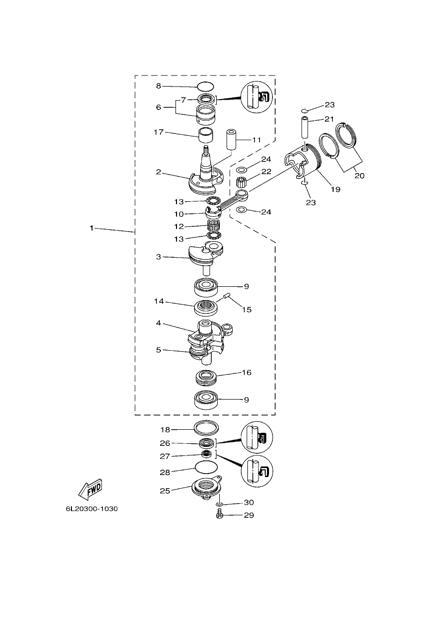 CRANKSHAFT & PISTON