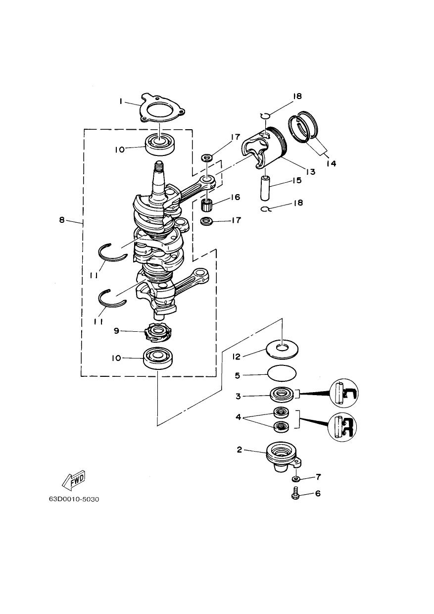 CRANKSHAFT & PISTON