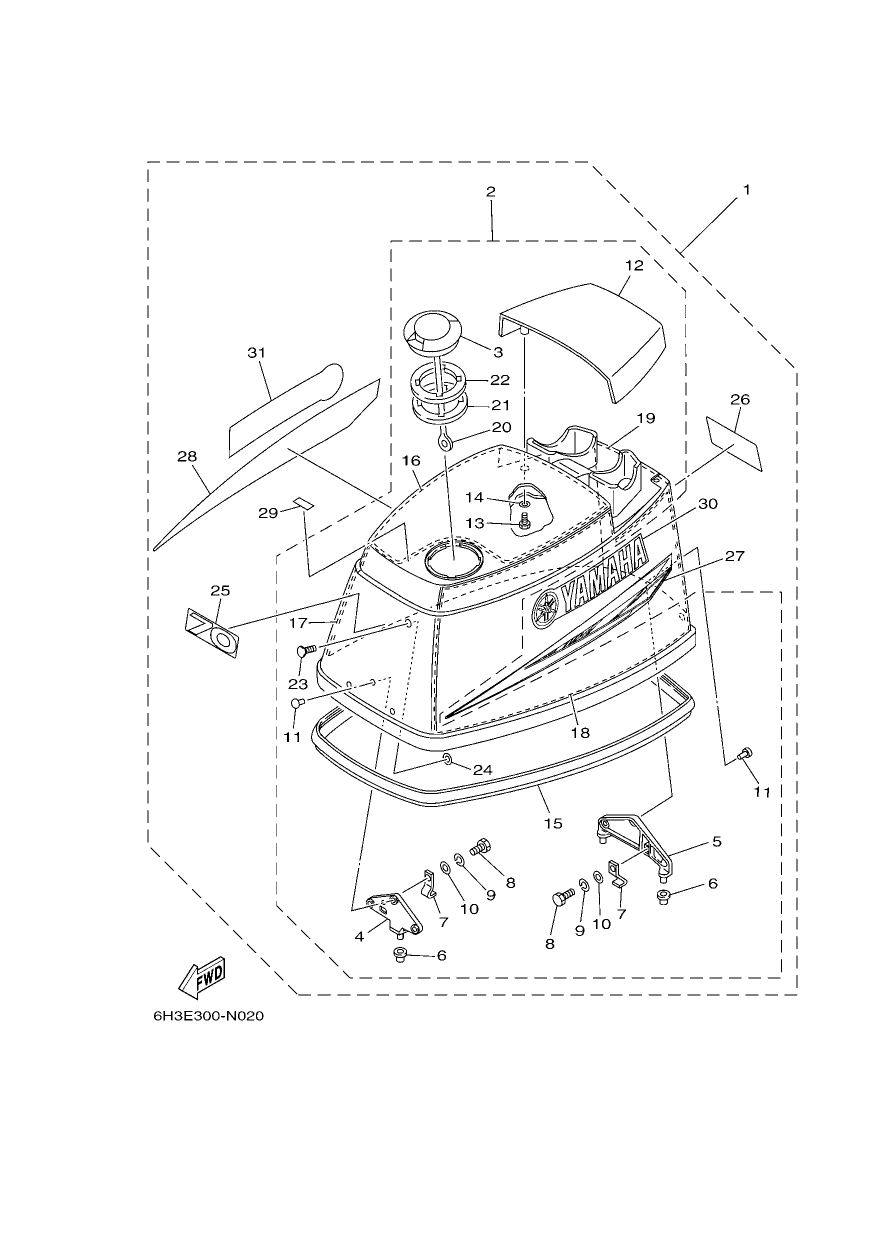 TOP COWLING