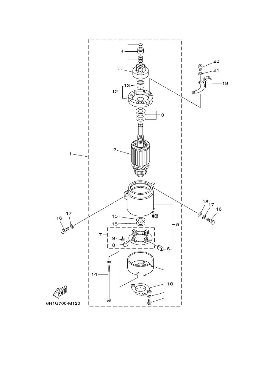 STARTING MOTOR