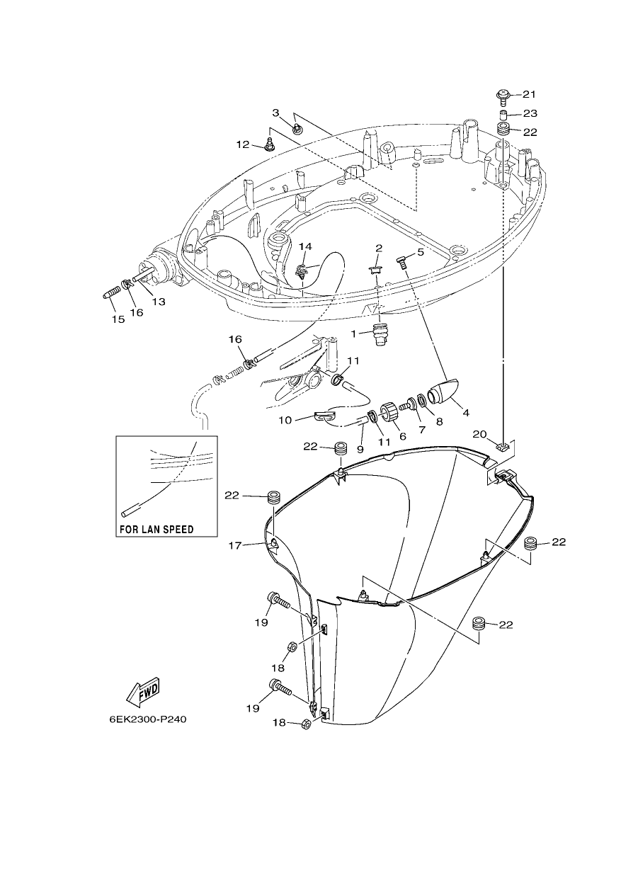 BOTTOM COWLING 2