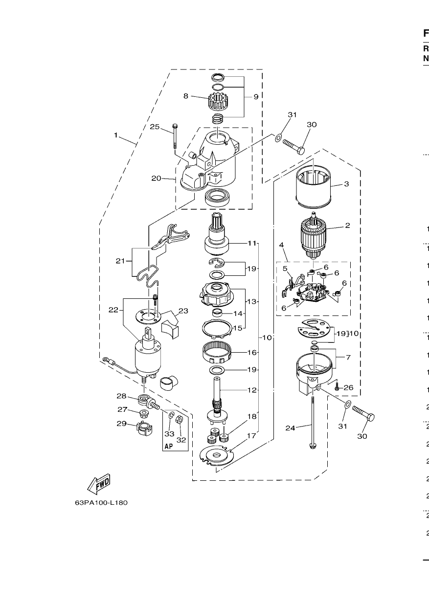 STARTING MOTOR
