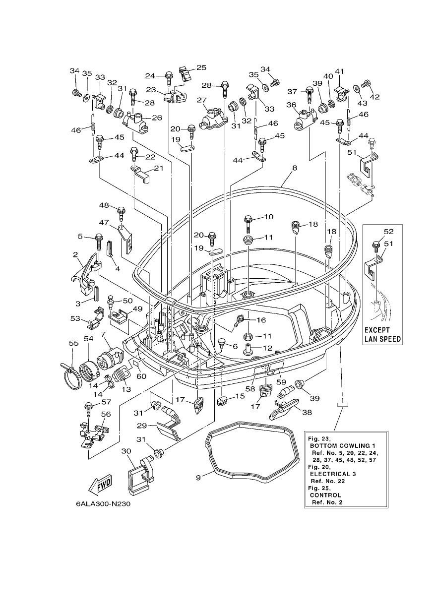 BOTTOM COWLING 1