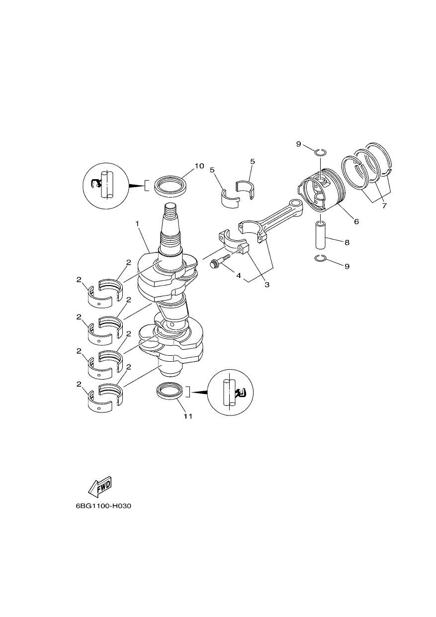 CRANKSHAFT & PISTON