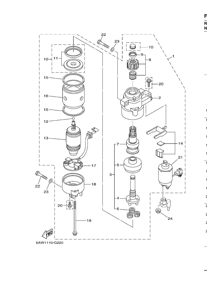 STARTING MOTOR