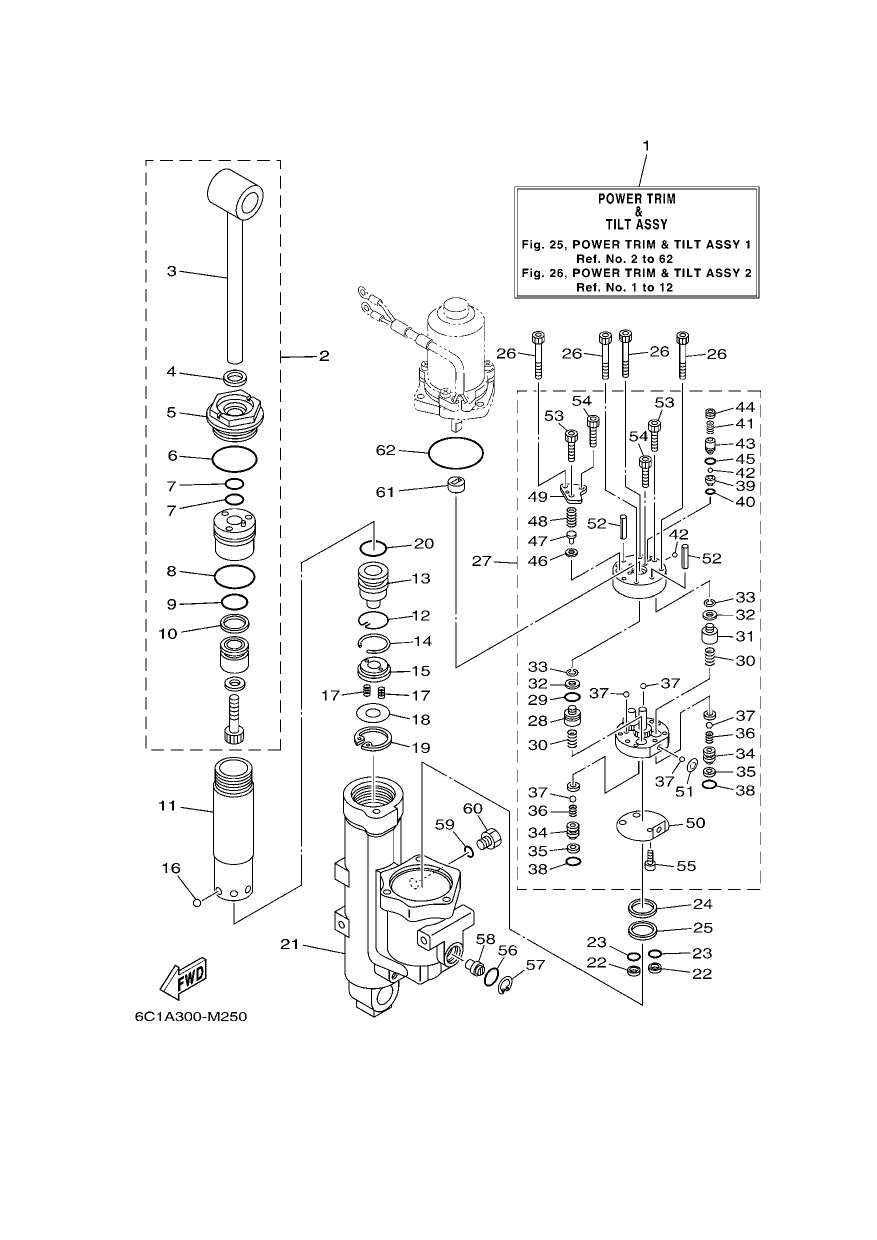 POWER TRIM & TILT ASSY 1