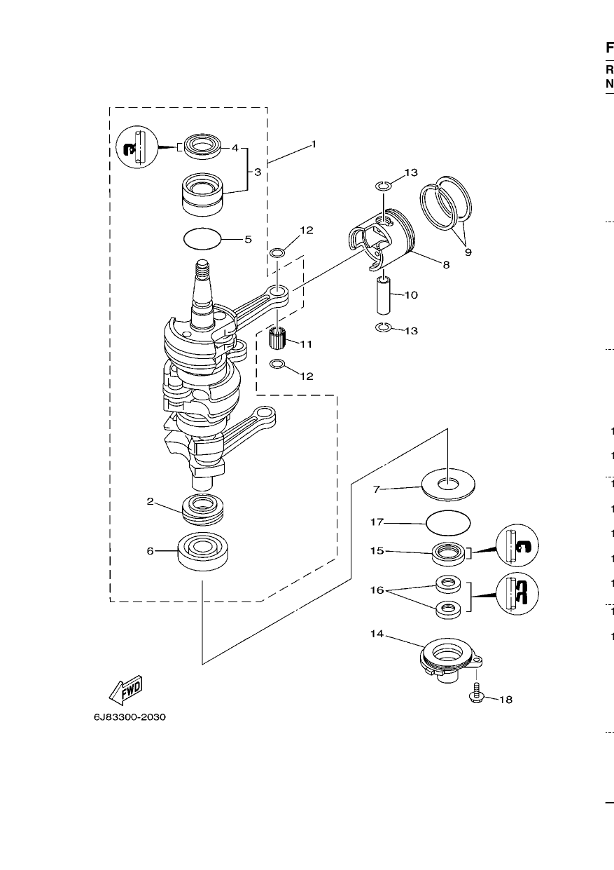 CRANKSHAFT & PISTON