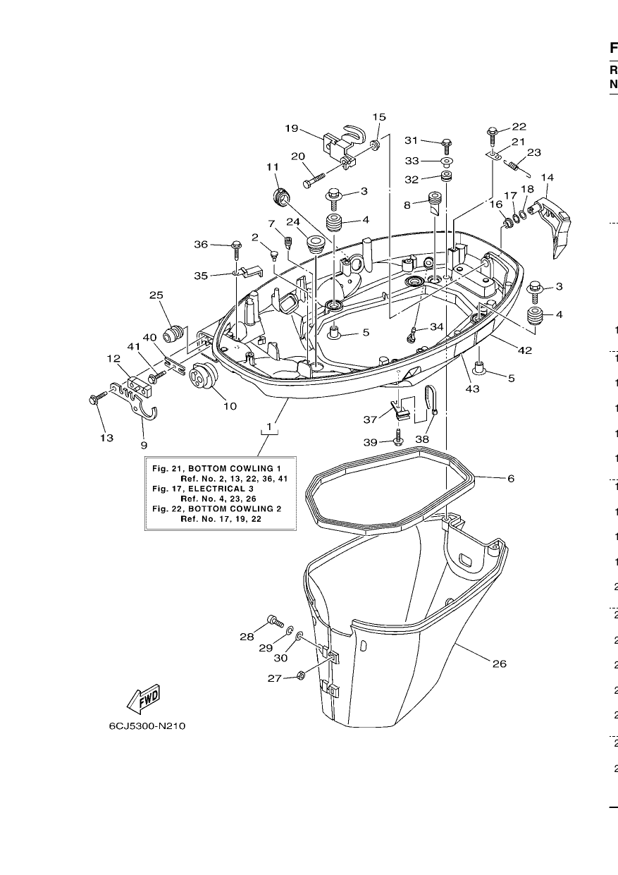 BOTTOM COWLING 1