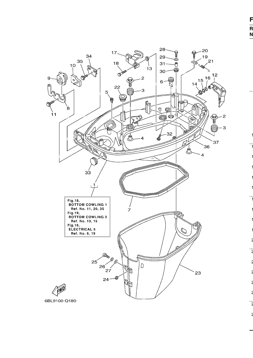 BOTTOM COWLING 1
