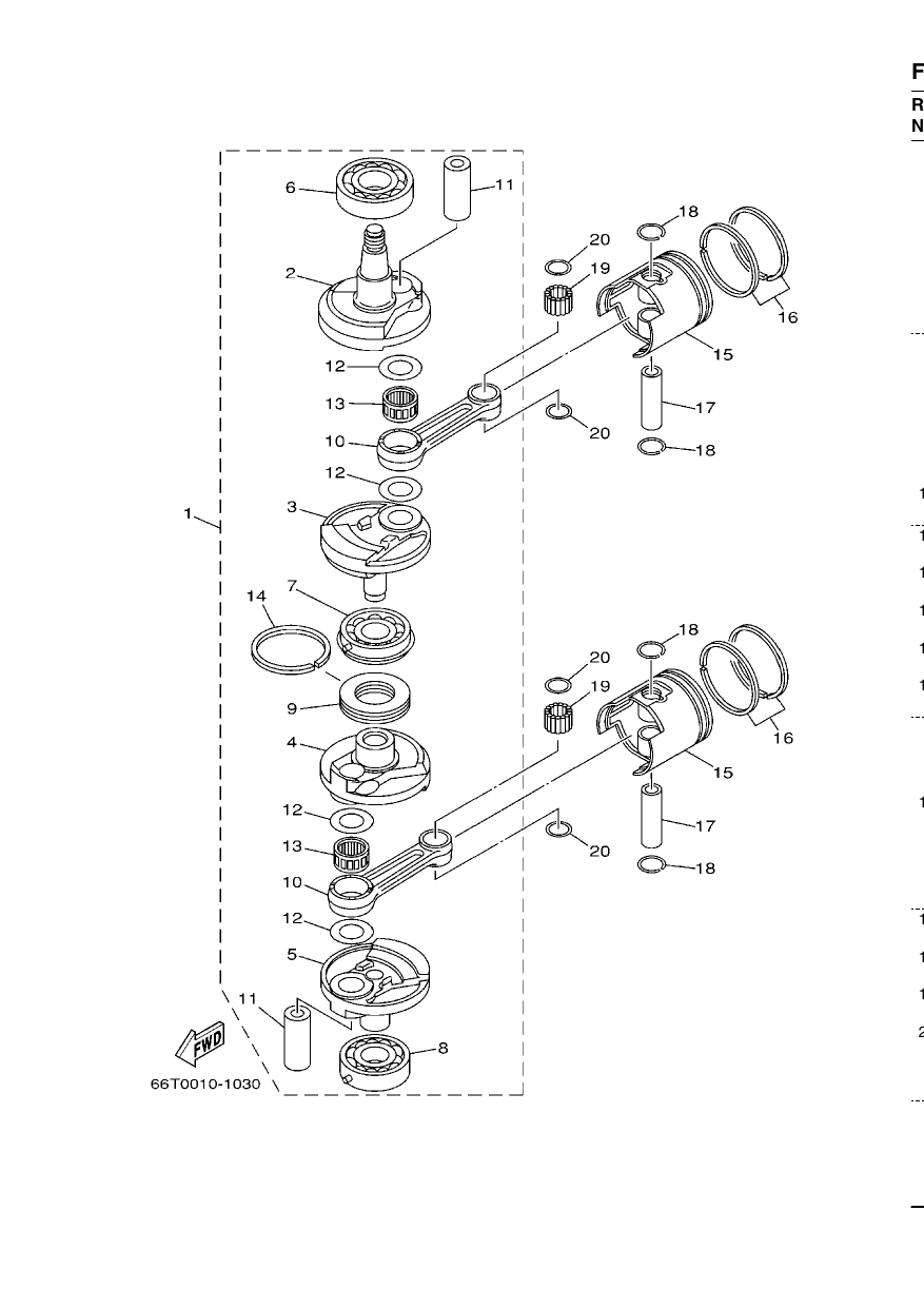 CRANKSHAFT & PISTON
