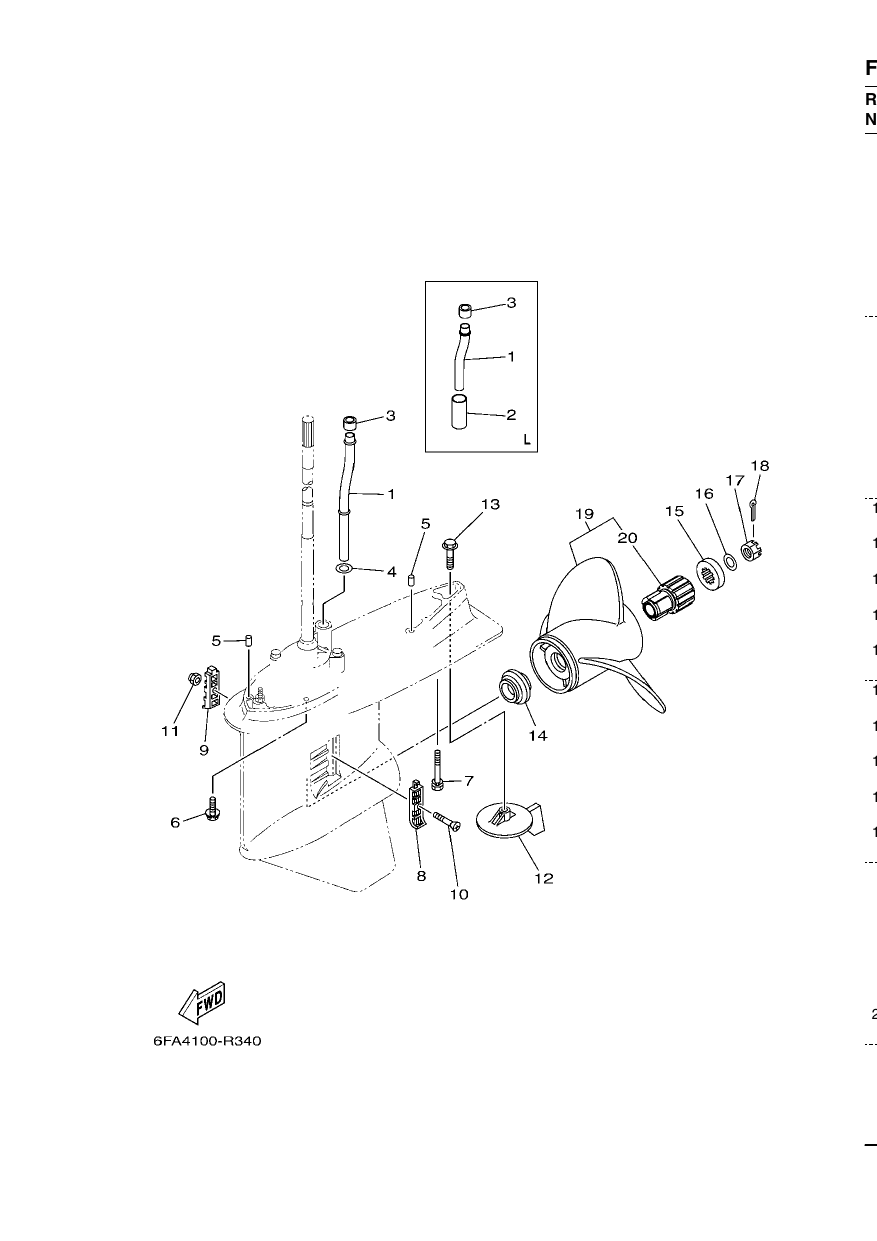 LOWER CASING & DRIVE 2