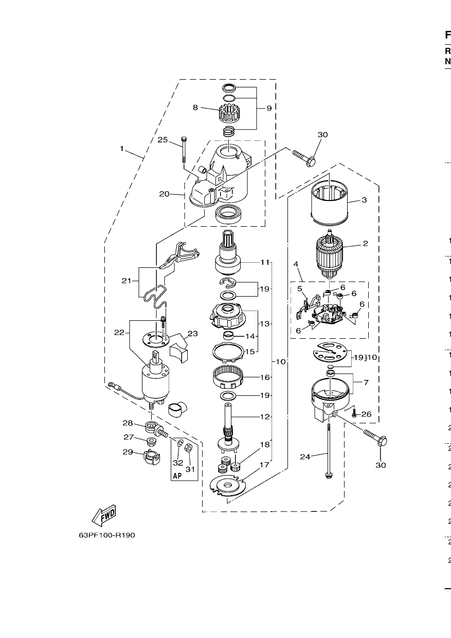 STARTING MOTOR