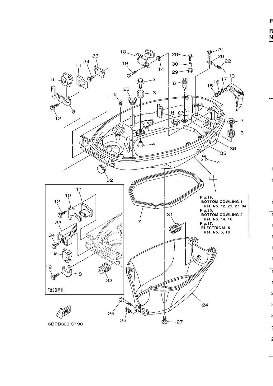 BOTTOM COWLING 1
