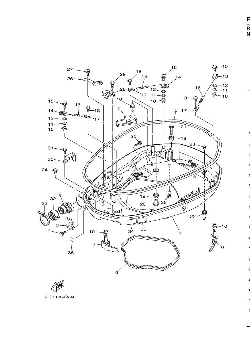 BOTTOM COWLING 1