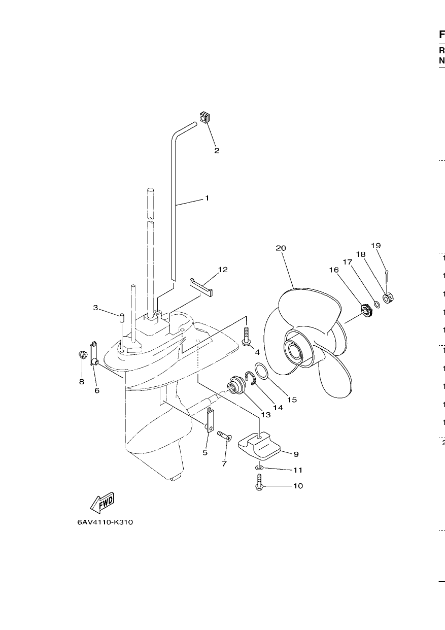 LOWER CASING & DRIVE 2