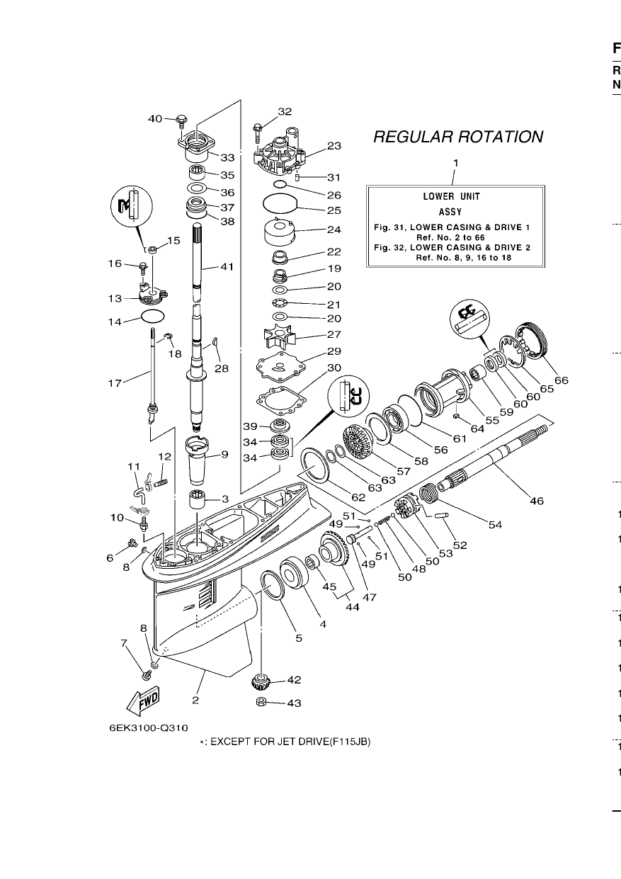 LOWER CASING & DRIVE 1