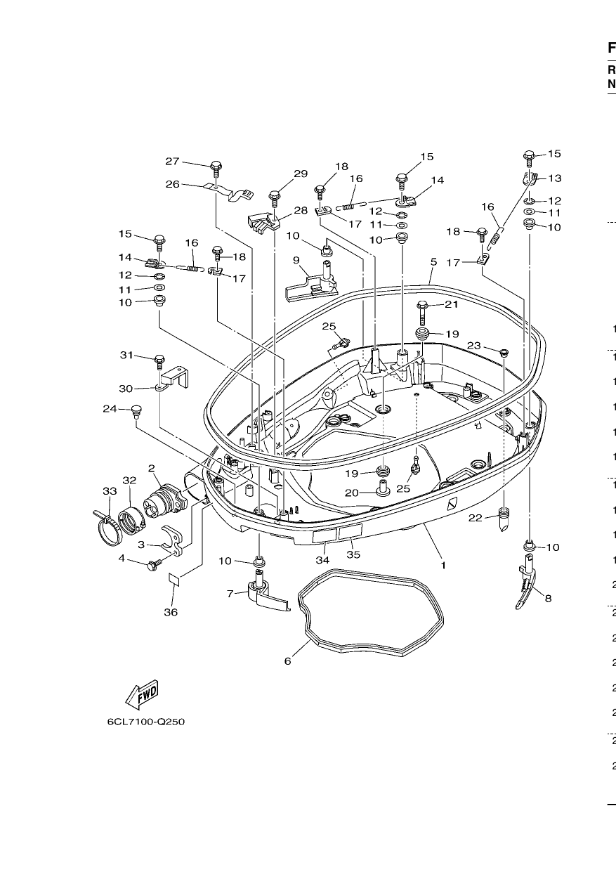 BOTTOM COWLING 1