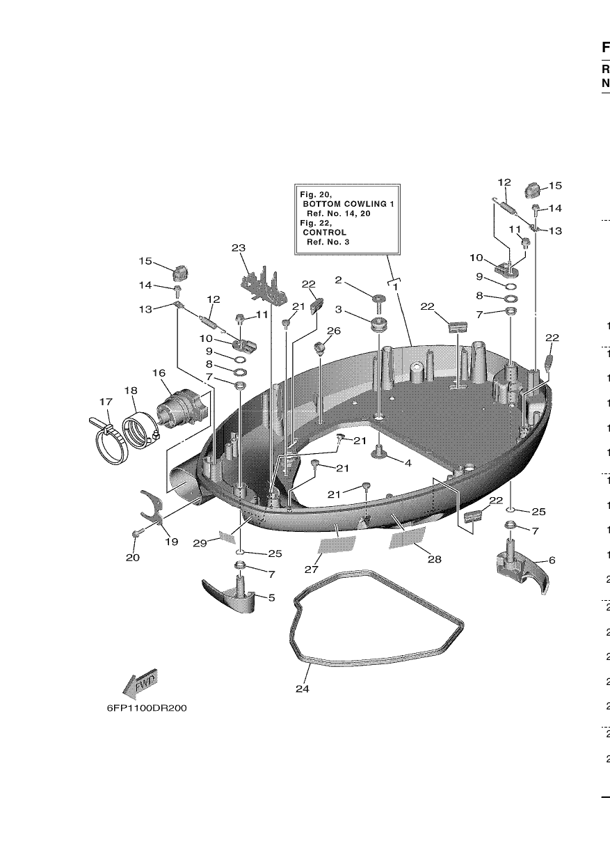 BOTTOM COWLING 1