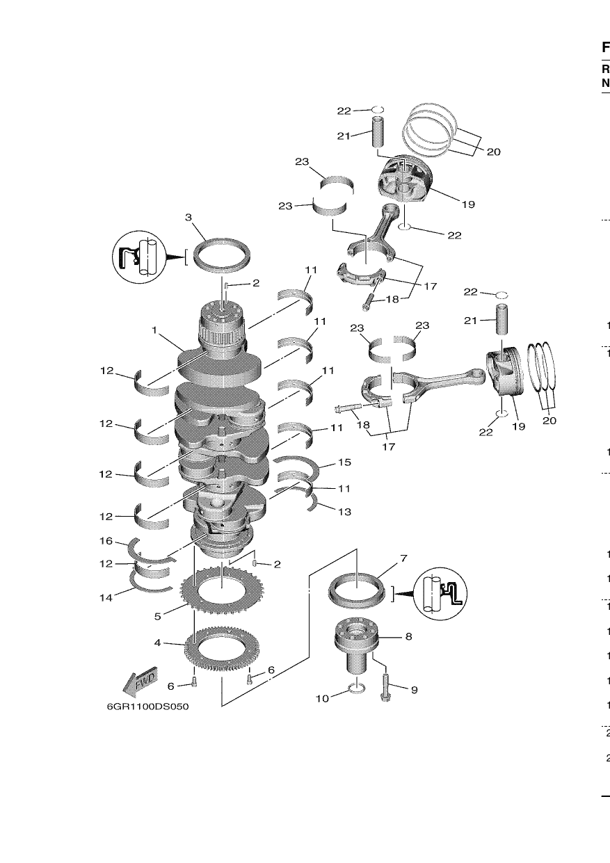 CRANKSHAFT & PISTON