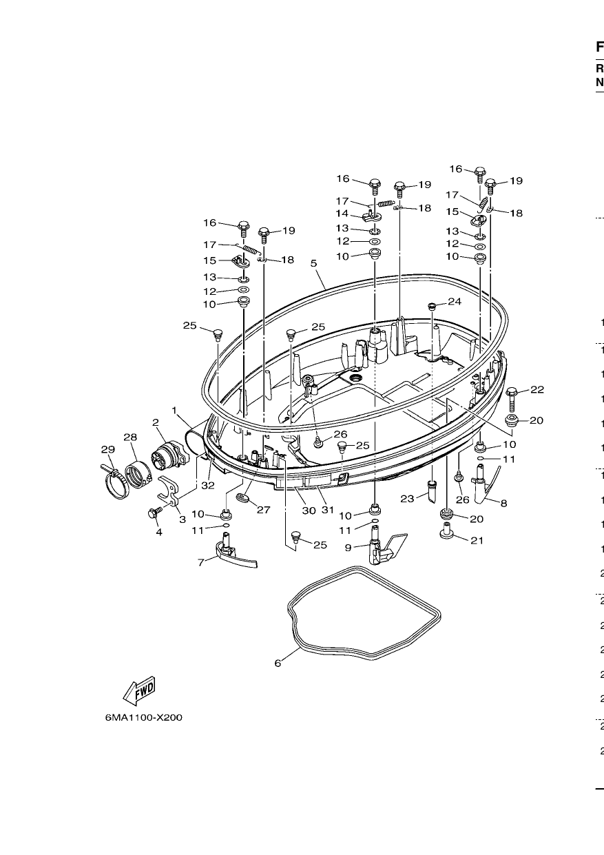 BOTTOM COWLING 1