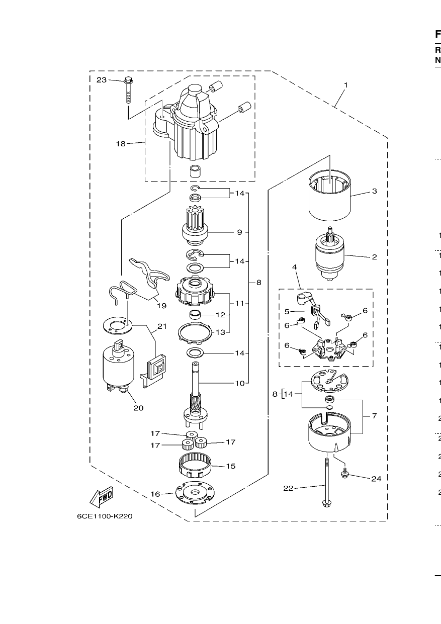STARTING MOTOR