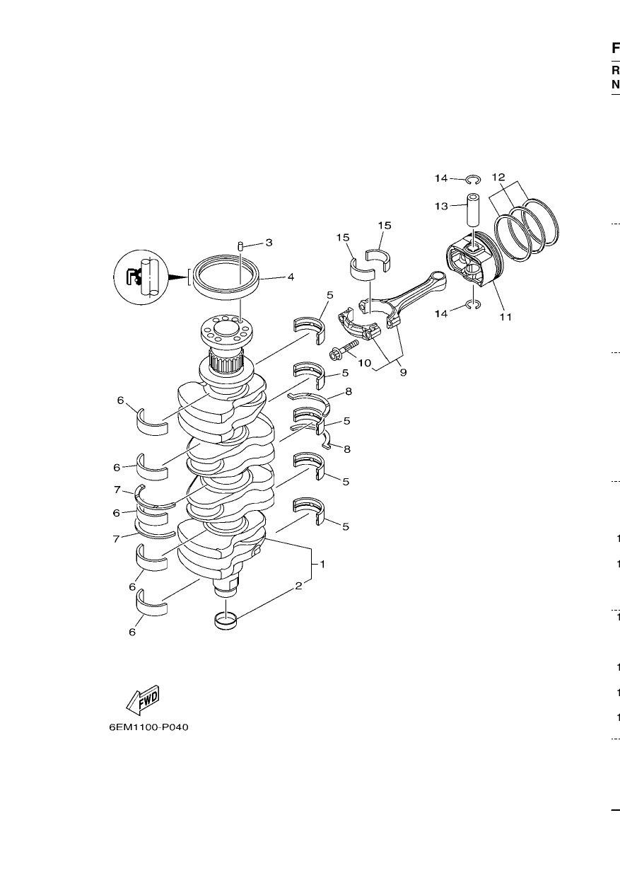 CRANKSHAFT & PISTON