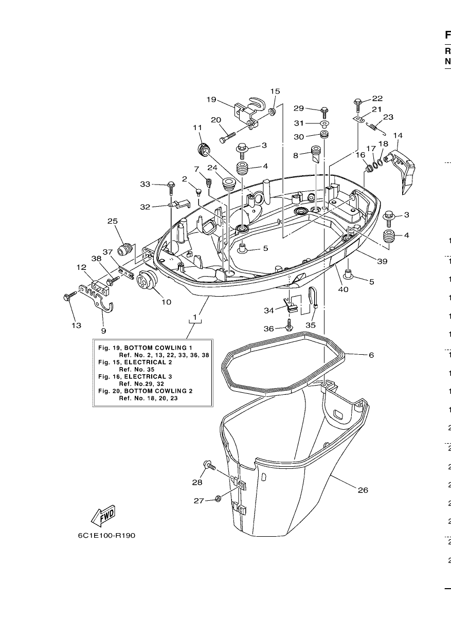 BOTTOM COWLING 1