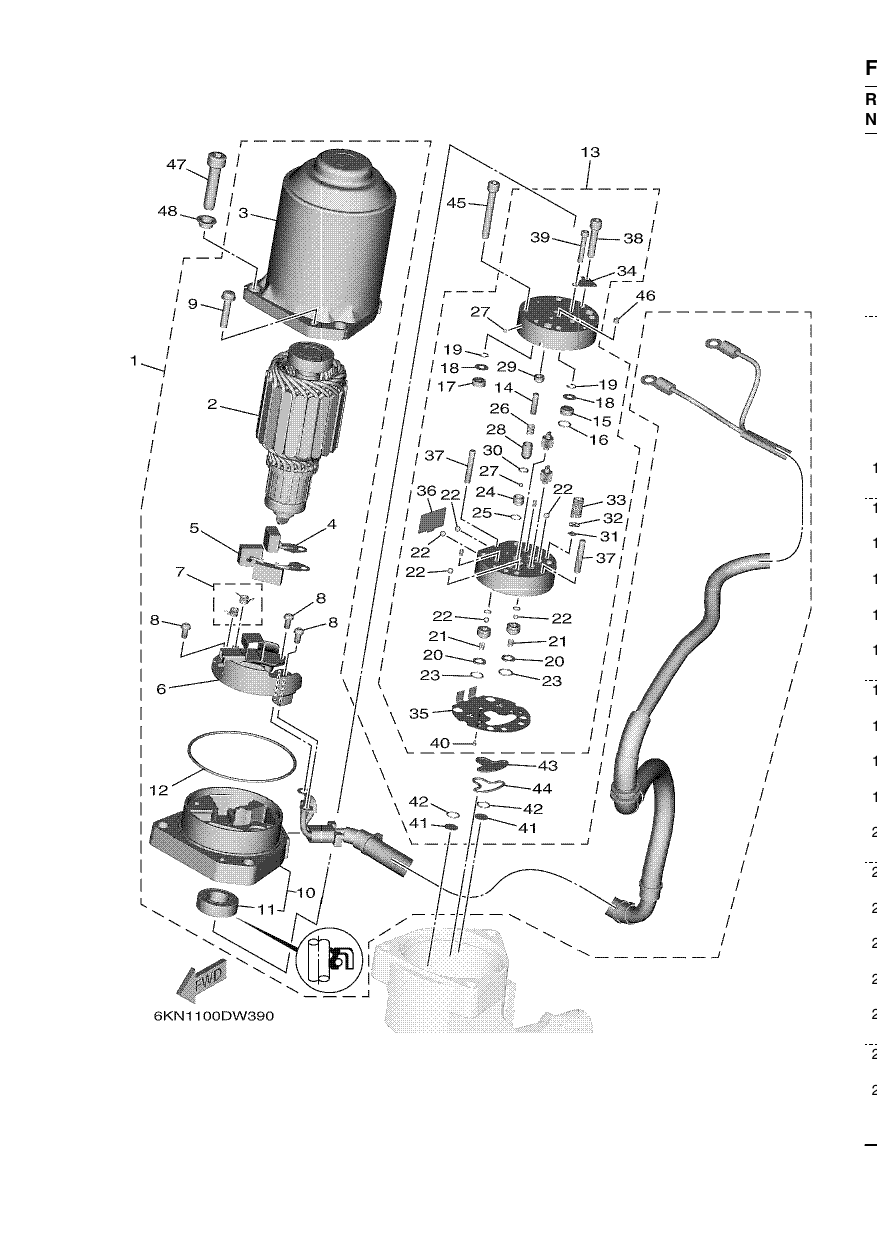 POWER TRIM & TILT ASSY 2