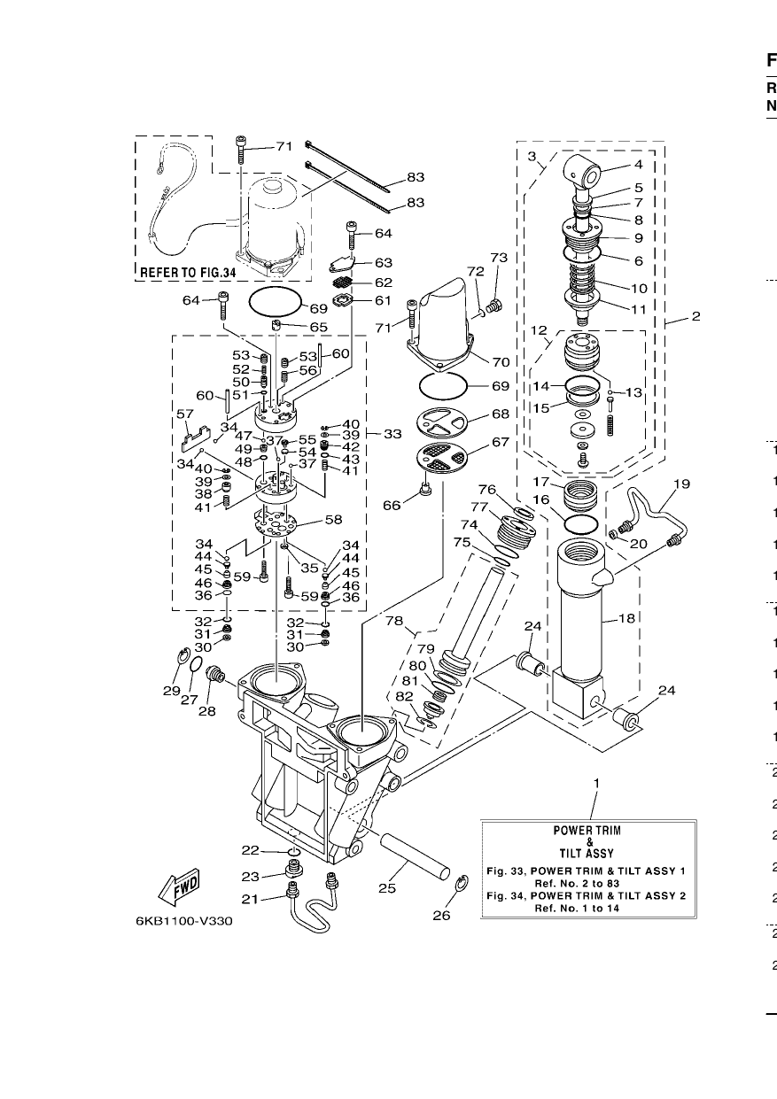 POWER TRIM & TILT ASSY 1