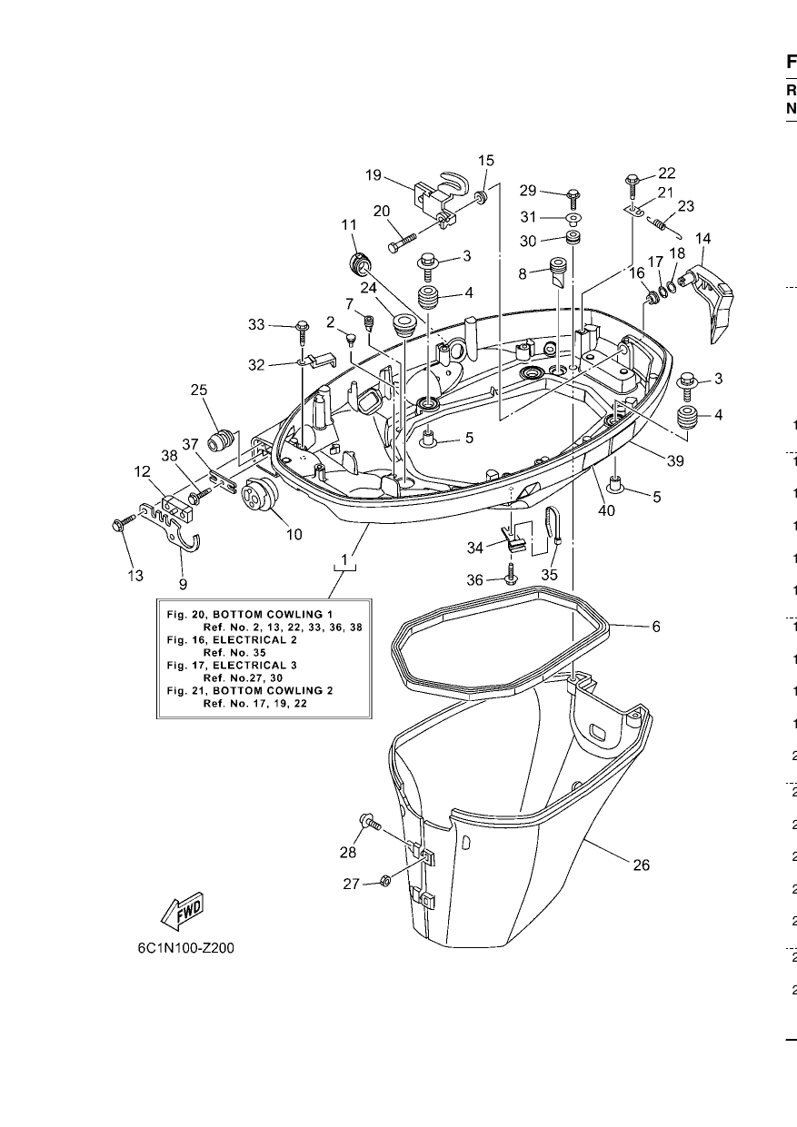 BOTTOM COWLING 1