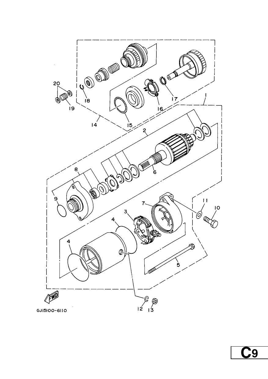 STARTING MOTOR